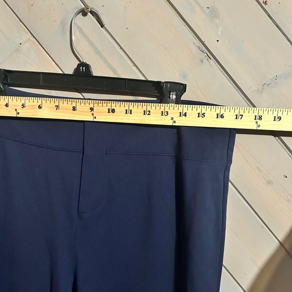 Halara XL Navy Blue Dress‎ Pants Wide Leg Career Casual Trousers - Picture 3 of 9